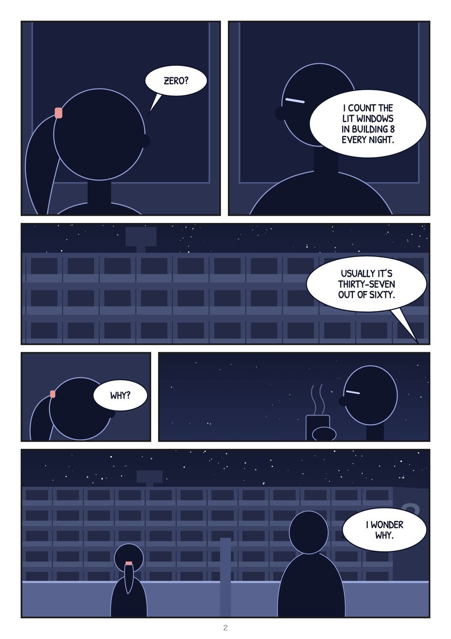 Counting Lights, page 2, original version