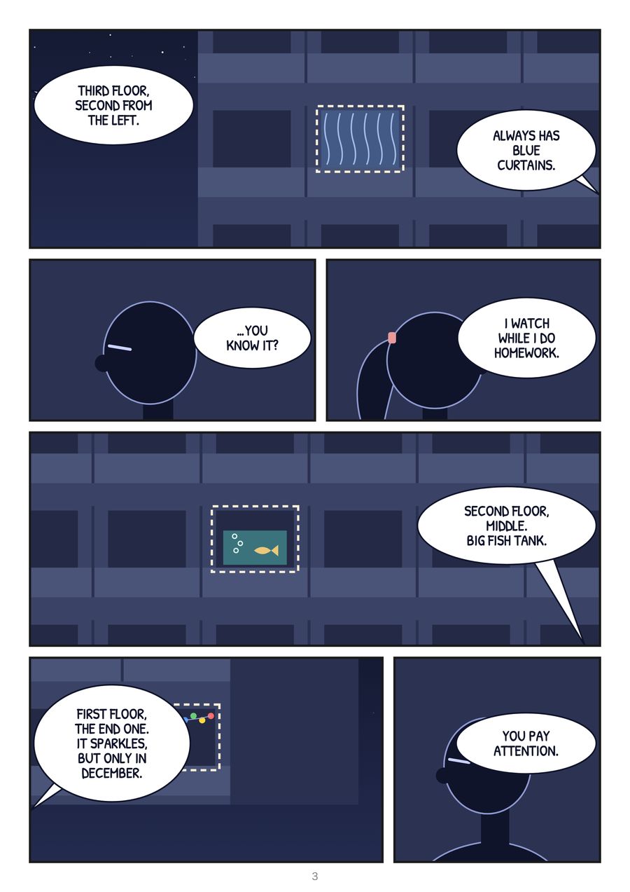 Counting Lights, page 3, original version