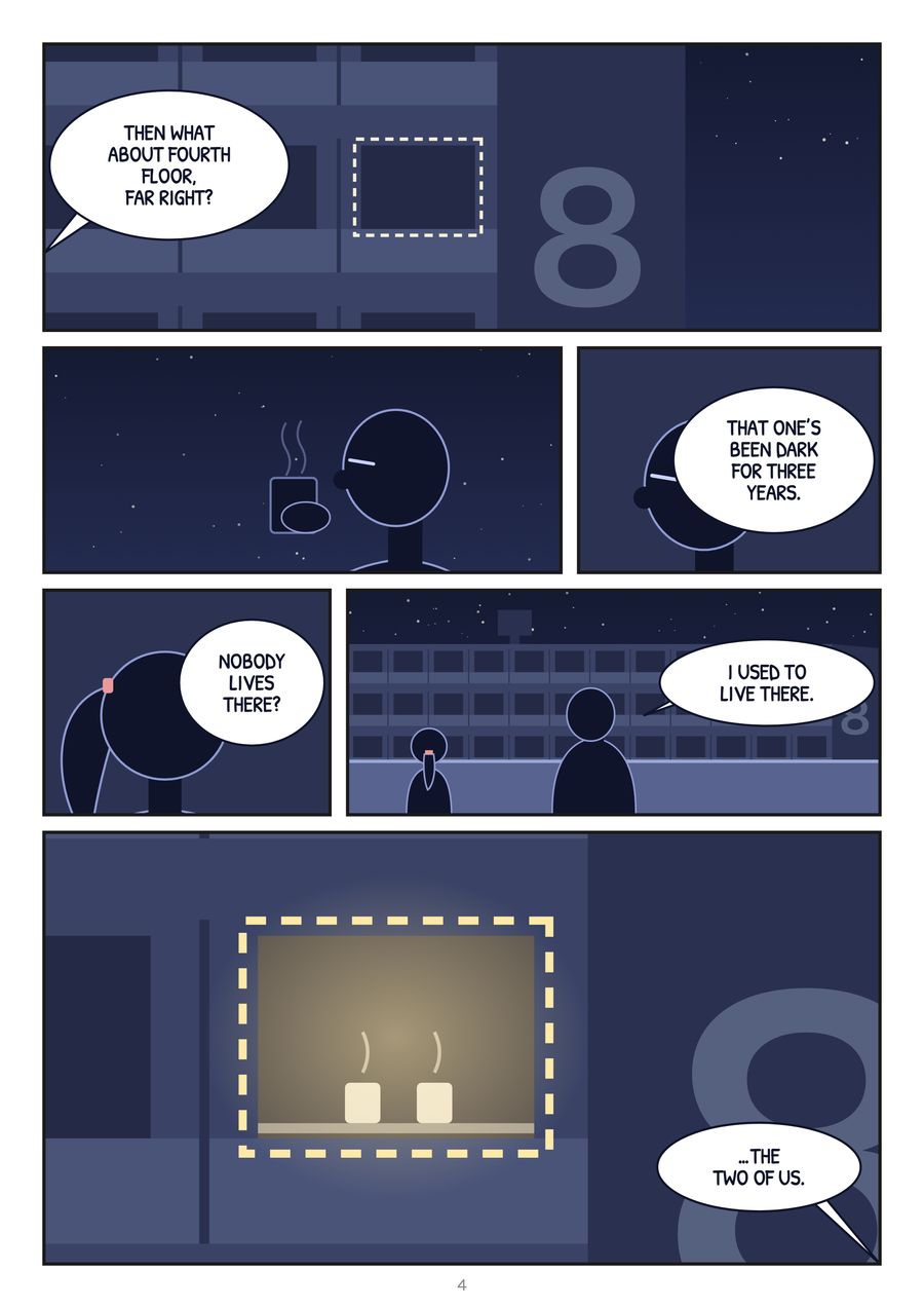 Counting Lights, page 4, original version