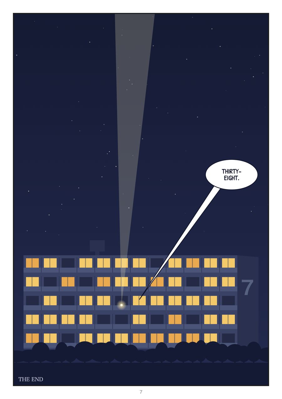 Counting Lights, page 7, original version