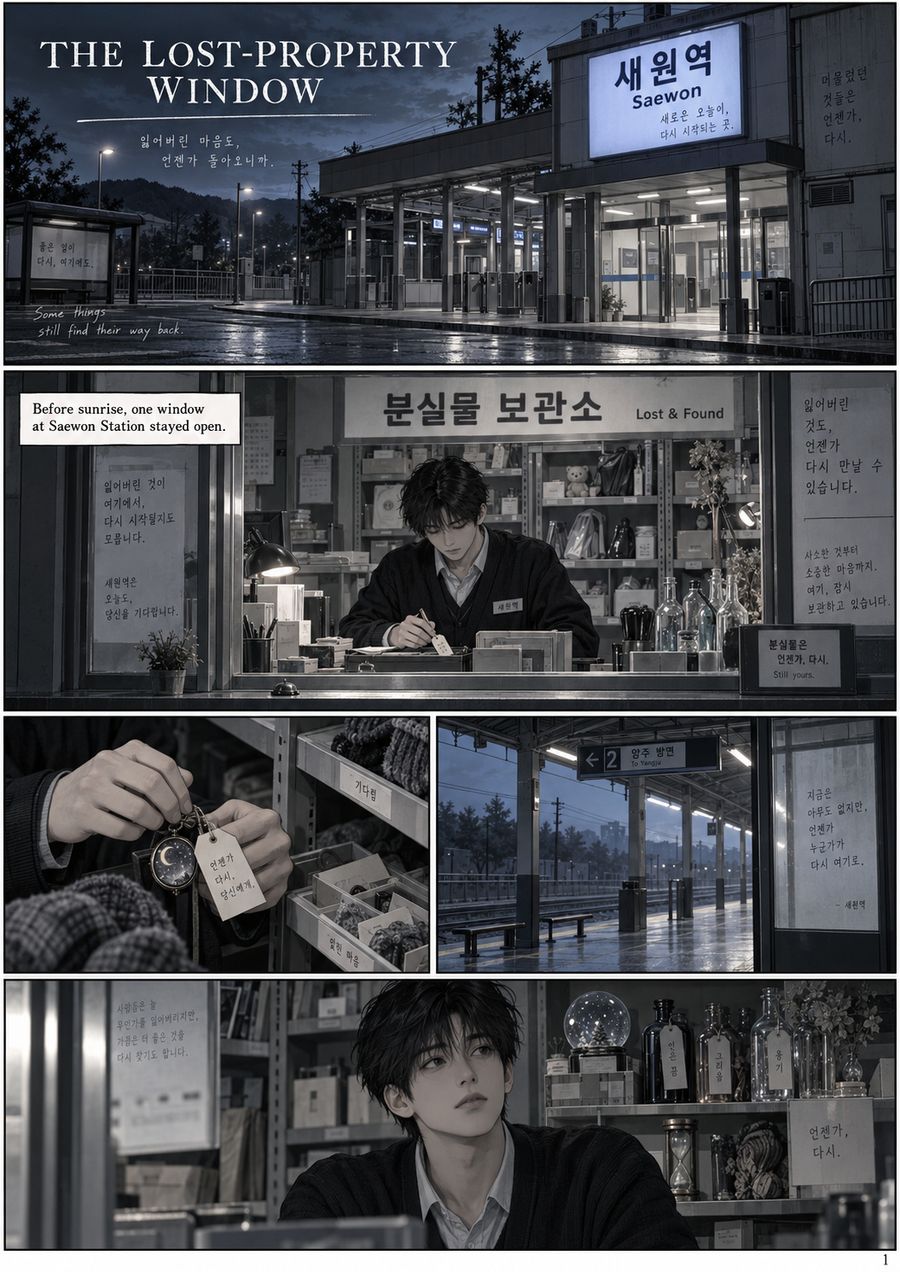 The Lost-Property Window, page 2, original version