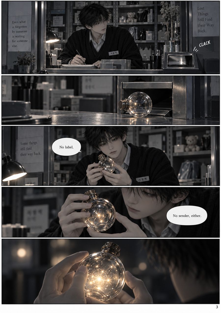 The Lost-Property Window, page 4, original version