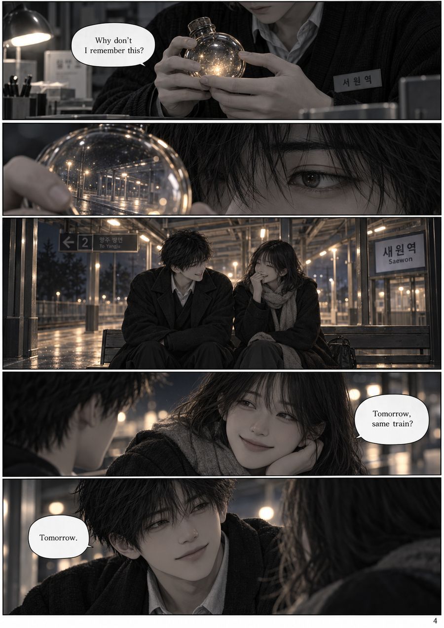 The Lost-Property Window, page 5, original version